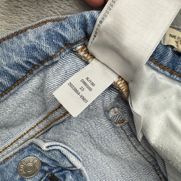 Madewell Jeans Women 23 Blue The Perfect Vintage Wide-Leg Jean High Rise Denim - Picture 15 of 16